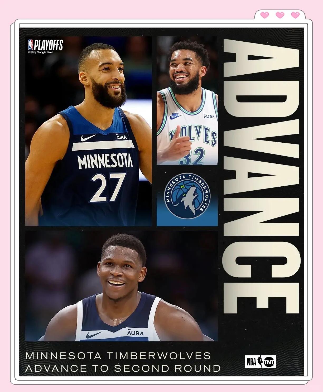 森林狼出局，绿军晋级季后赛的简单介绍